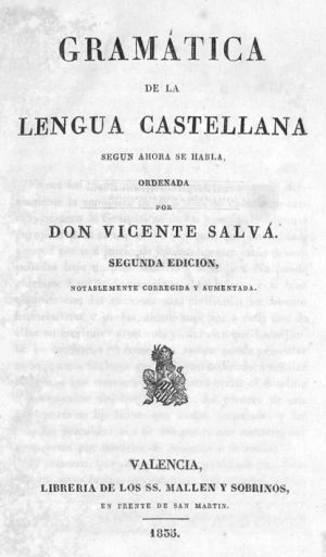 Capa_GR006_SALVÁ_(1830)_Gramática de la lengua castellana