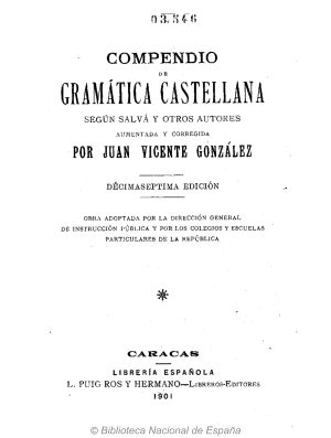 Capa_GR027_GONZÁLEZ DELGADO_(1841)_Compendio de gramática castellana según Salvá y otros autores_page-0001