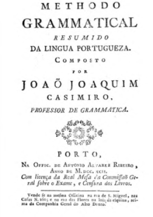 GR142_CASIMIRO_(1792)_Methodo grammatical resumido da lingua portugueza