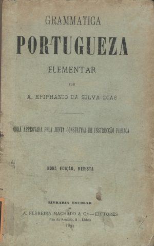 Grammatica portugueza elementar - capa