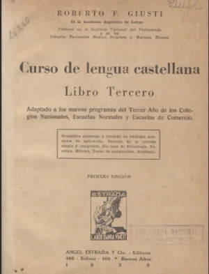 GR188_GIUSTI_(1939)_Curso de lengua castellana